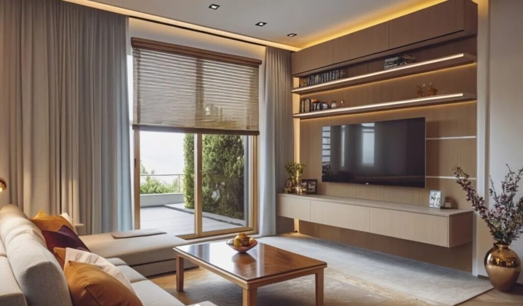 Salon z pięknym widokiem Apartamenty na Zamku